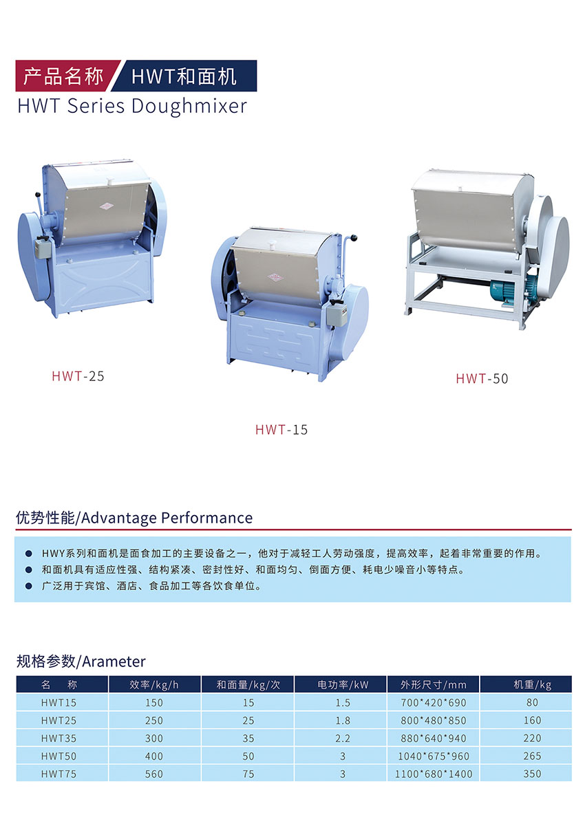 HWT和面機
